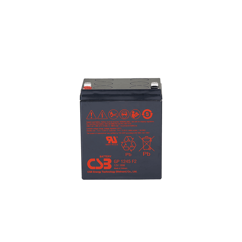 Аккумулятор CSB GP1245 (12V16W)