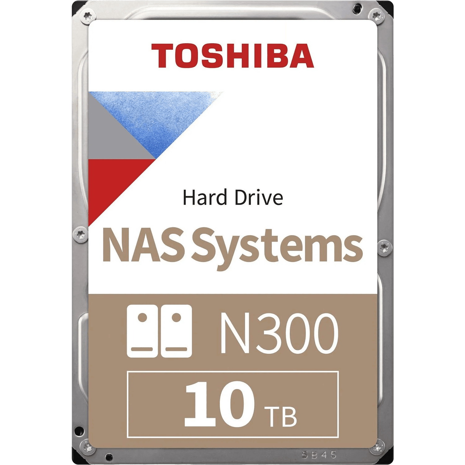 Жесткий диск HDD Toshiba N300 NAS SATA3 3.5" 10TB 7200 512Mb 6Gb/s 1 year warranty