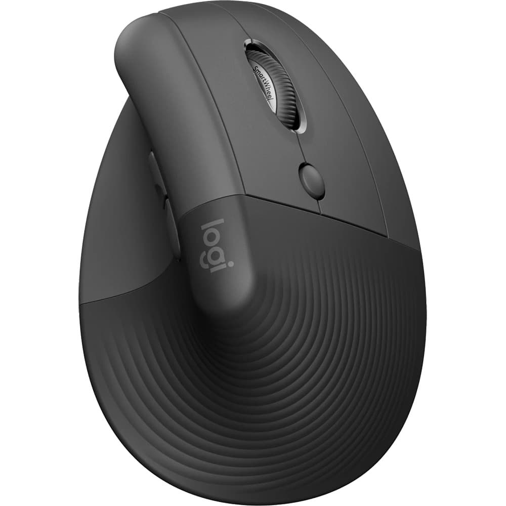 Мышь/ Logitech LIFT Graphite (400-4000 dpi Bluetooth USB-ресивер Logi Bolt® 4 настраиваемые кнопки)