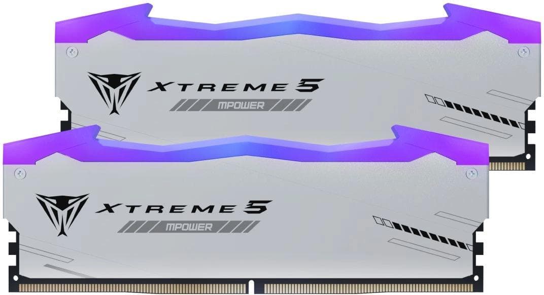 Память DDR5 2x16GB 6400MHz Patriot PVXR532G64C32KM Viper Xtreme 5 RGB RTL Gaming PC5-51200 CL32 DIMM 288-pin 1.4В с радиатором Ret