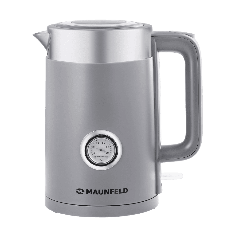 Чайник MAUNFELD/ 1.7 л, 2200 Вт, Серый