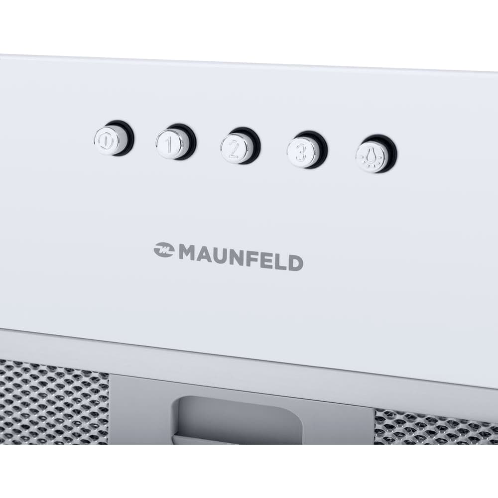 ВЫТЯЖКА MAUNFELD CROSBY POWER 60 WHITE/ Тип: встраиваемая Цвет: белый Управление: кнопочное Ширина, мм: 600 Полная потребляемая мощность, Вт: 350 Количество скоростей: 3 Максимальная производительность, м3/ч: 1050 Диаметр воздуховода, мм: 120 Площадь кухни: до 35 м2 Уровень шума, Дб: 51,5 Освещение, Вт: светодиодное 2х3 В комплекте: инструкция на русском языке В опции: Фильтр угольный CF172С-2шт, белая