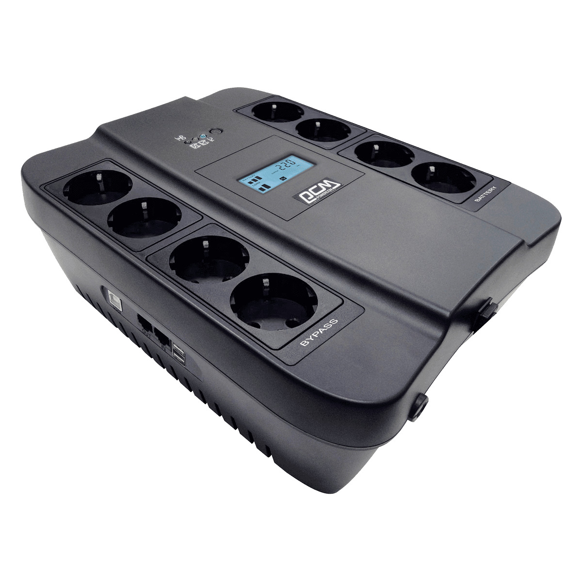 PowerCom Spider SPD-550U LCD USB ИБП