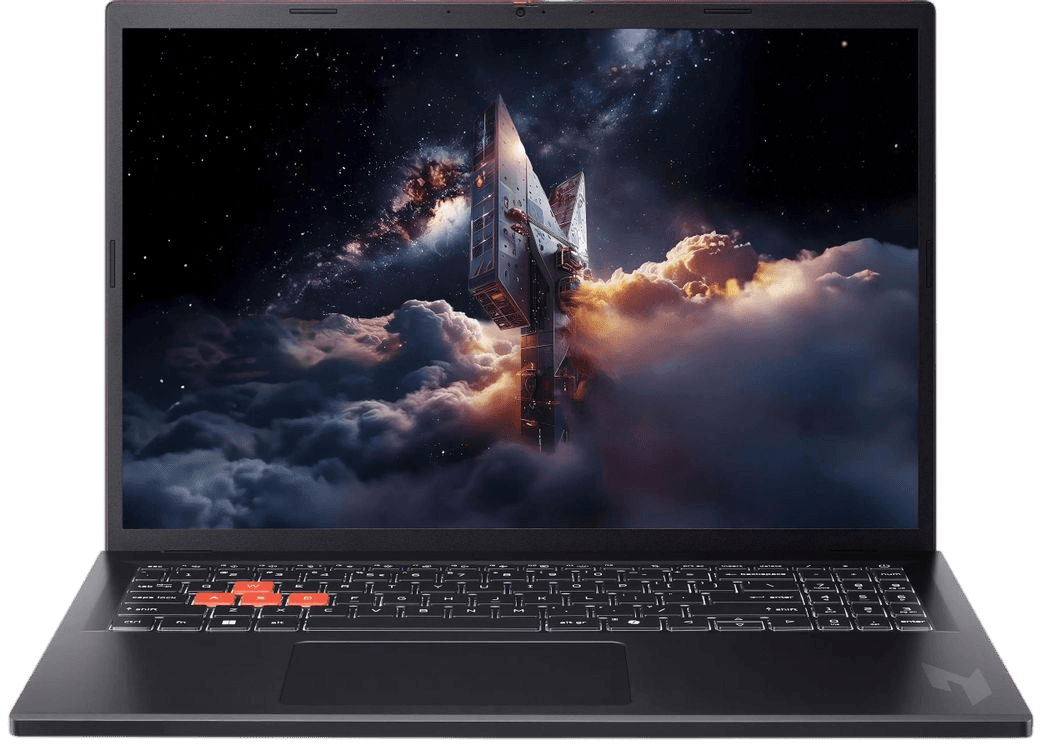 Ноутбук/ ACER Nitro Lite NL16-71G-55EB 16"(1920x1200 (матовый) IPS)/Intel Core i5 13420H(2.1Ghz)/16384Mb/512PCISSDGb/noDVD/Ext:nVidia GeForce RTX3050(6144Mb)/Cam/BT/WiFi/53WHr/war 1y/1.95kg/Red/NoOS