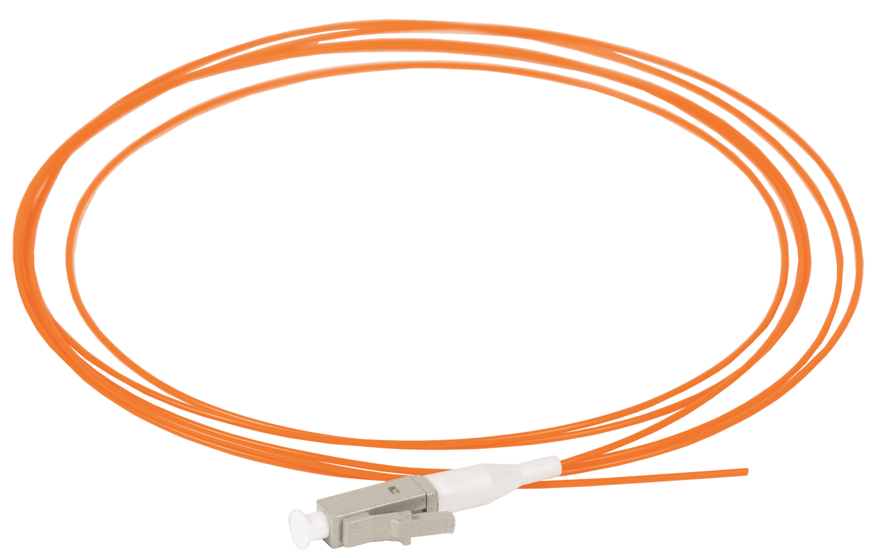 Оптический пигтейл, (MM), 50/125 (OM2), LC/UPC, LSZH, 1,5м