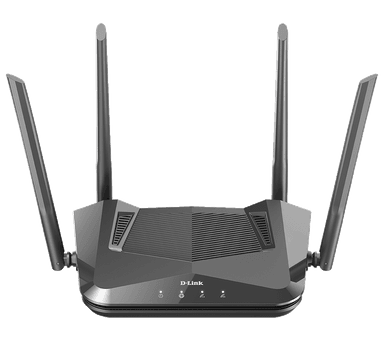 Маршрутизатор/ DIR-X1530 AX1500 Wi-Fi 6 Router, 1000Base-T WAN, 3x1000Base-T LAN, 4x5dBi external antennas
