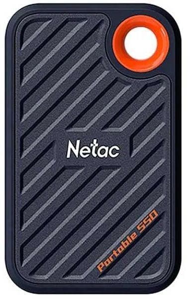 Накопитель SSD Netac USB-C 512Gb NT01ZX20-512G-32BL ZX20 2.5" синий