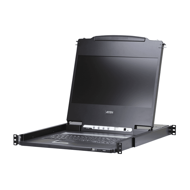 CL6700MW-ATA-RG ATEN SINGLE RAIL DVI LCD FULL HD CONSOLE 17INCH