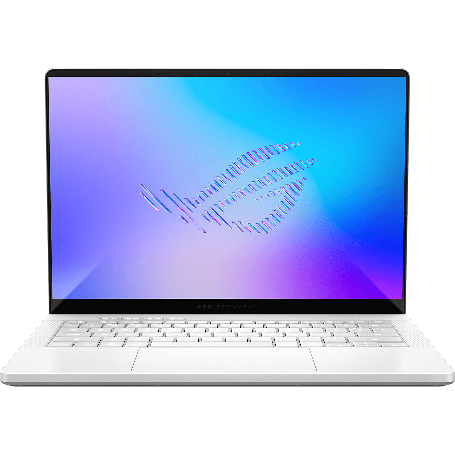Ноутбук/ ASUS ROG Zephyrus G14 GU405AW-SY024W 14"(2880x1800 OLED 120Hz)/Intel Ultra 9 386H(2.1Ghz)/32768Mb/1024PCISSDGb/noDVD/Ext:nVidia GeForce RTX 5080(16384Mb)/Cam/BT/WiFi/73WHr/war 1y/1.57kg/Platinum White/Win11Home + +чехол
