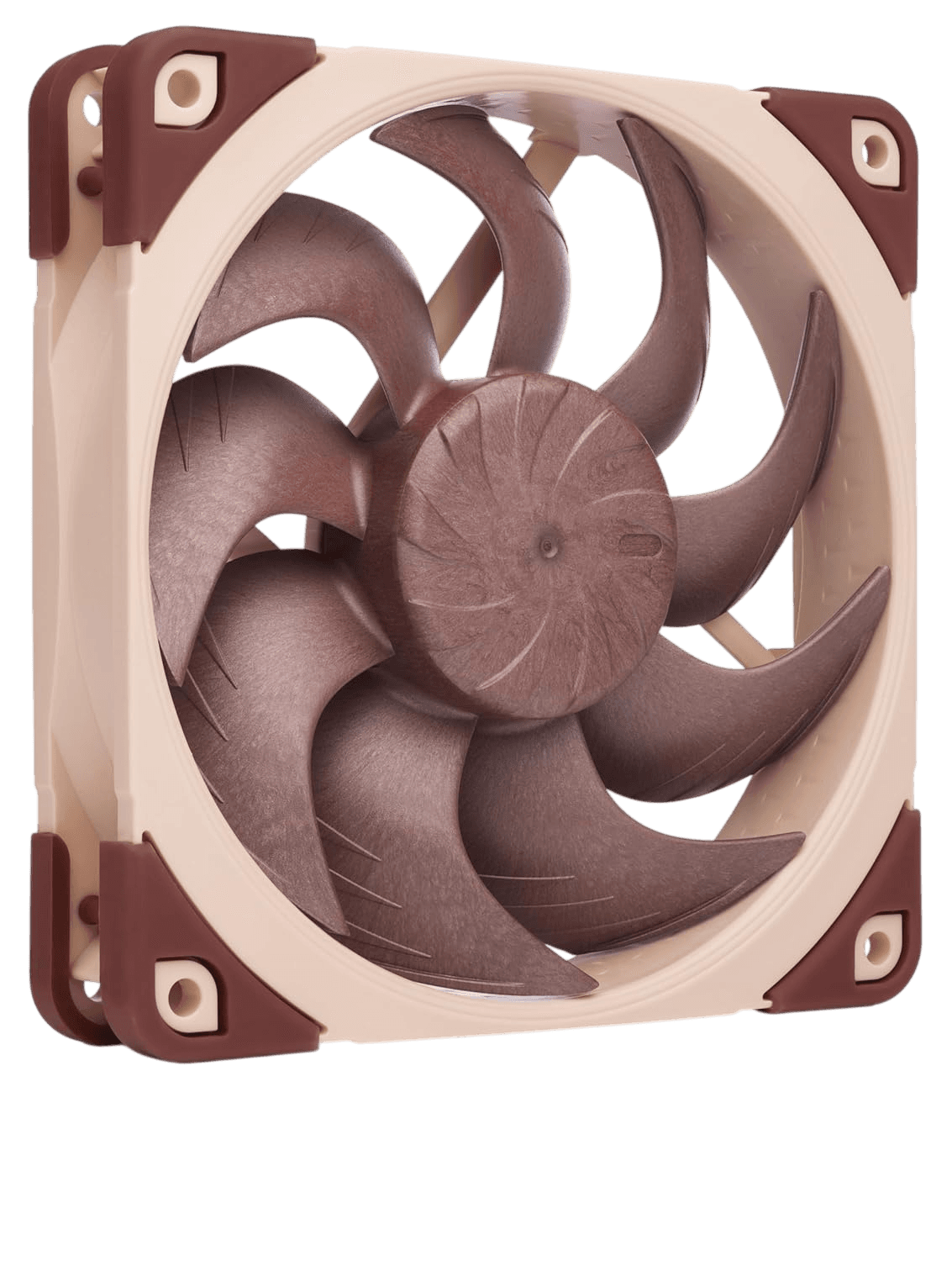 Кулер для корпуса/ Case Cooler Noctua NF-A12x25 G2 PWM (120x120x25mm, 4-pin PWM, 63.15CFM, 22.5dBA, 1800RPM, Beige/Brown)