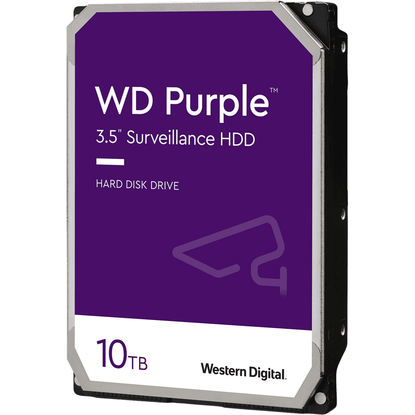 Жесткий диск/ RECERTIFIED HDD WD SATA3 10Tb Purple DV&NVR 7200 256Mb (AI) 1 year warranty (replacement WD102PURP, ST10000VE001) RECERTIFIED