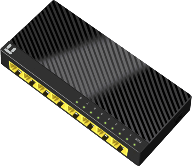 Коммутатор/ Коммутатор 8PORT 10/100/1000M ST3108GC NETIS