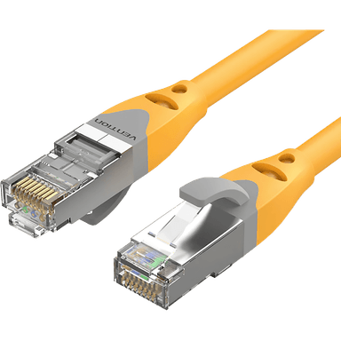 Патч-корд Vention прямой SFTP cat.6A, RJ45 - 1м. Серый