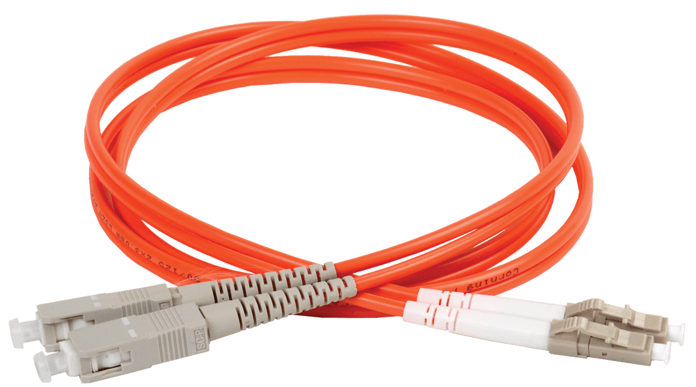 Оптический (патч-корд), MM, 50/125 (OM2), SC/UPC-LC/UPC,(Duplex),1м