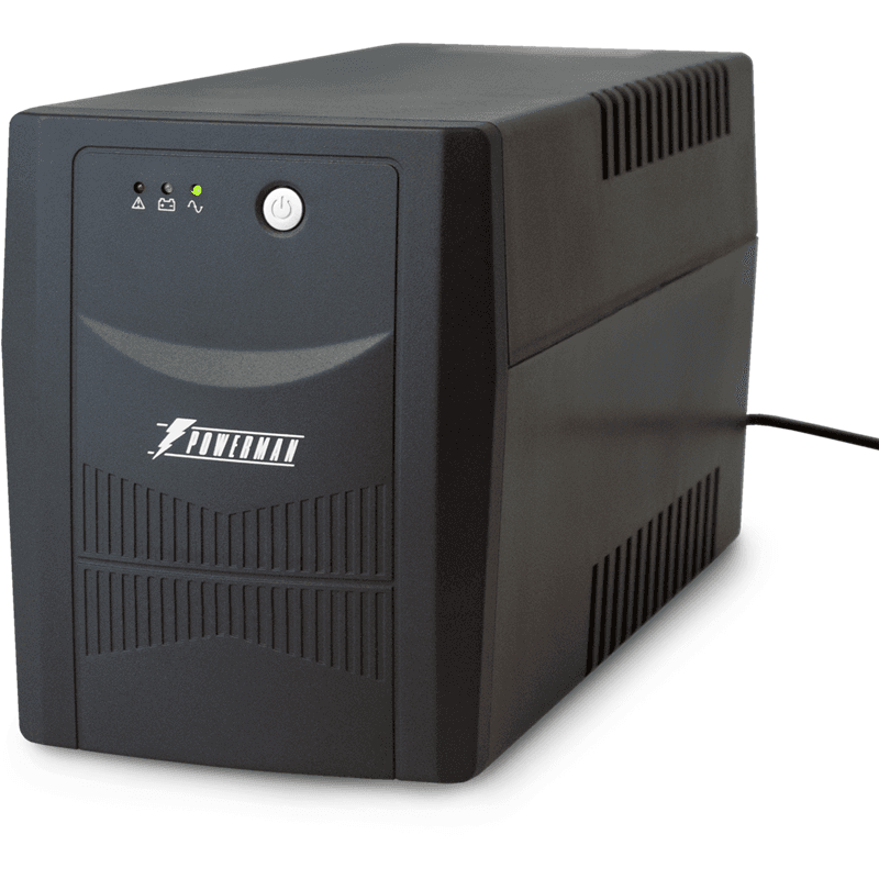 ИБП POWERMAN Back Pro 1500 PLUS, линейно-интерактивный, 1500ВА, 900Вт, 4 евророзетки с резервным питанием, USB, батарея 12В 9Ач 2 шт., 380мм х 101мм х142мм, 11 кг./ UPS POWERMAN Back Pro 1500 PLUS, line-interactive, 1500VA, 900W, 4 eurosockets with backup power, USB, 12V 9Ah battery 2 pcs., 380mm x 101mm x142mm, 11 kg.