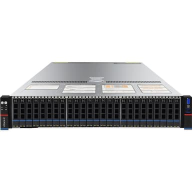 Серверная платформа/ Gooxi SL201-D24R-NV-G4 2u 24bay server with NVME bp,based on rapid sapphire, cooler 350W 2xPCIe 5.0x16; 4xPCIe 4.0x8 2x 2.5" rear SAS/SATA 2x 2.5" rear NVMe 1300W 1+1 EU power cables rail kit