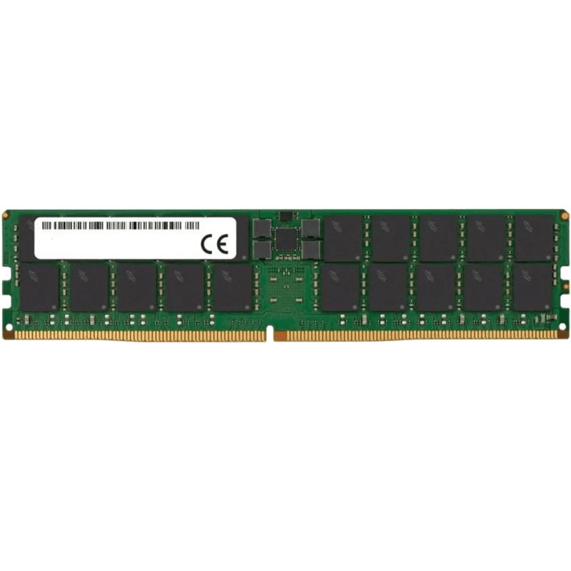 Память оперативная/ Micron 64GB DDR5 5600 MT/s CL46 2Rx4 ECC Registered DIMM 288pin