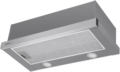 ВЫТЯЖКА HOMSair Flat 50 Inox/ встраиваемая, кнопочное управление, 2 скорости, 520 м3/ч, до 20 м2, 45 дБ, угольный фильтр CF110 - 1 шт, ШхВхД: 500х176х280 мм, нерж. сталь
