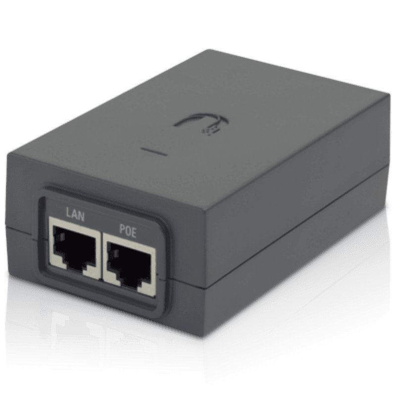 Ubiquiti POE-24-12W-G Блок питания РоЕ 24-12W, 24В, 0,5А, Passive PoE, LAN 1х1 Гбит/с