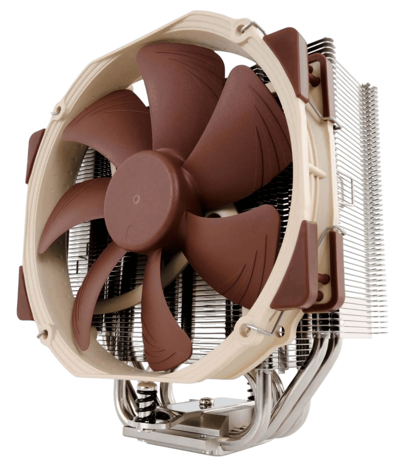 Кулер для процессора/ CPU Cooler Noctua NH-U14S (162W, 4-pin PWM, 165mm, Al/Cu, 6x6mm, 1x140x140x25mm, 82.52CFM, 24.6dBA, 1500RPM, S: 1851/1700/1200/115X/2011/2066, AM5/AM4, Beige/Brown)