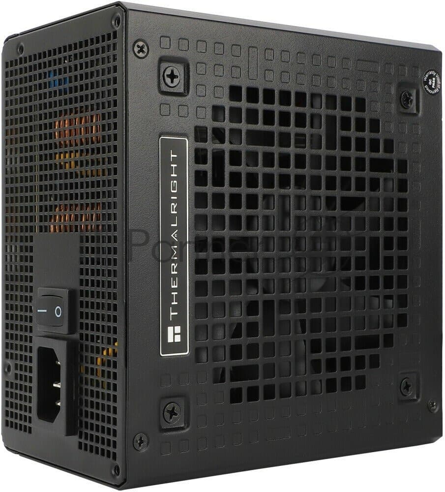Блок питания Thermalright TR-TB750S, 750W 80 PLUS Bronze, (ATX, 3, PCIe 5.0, Non-modular, 1x24(20+4)pin 550мм, 1xCPU*2 8(4+4)pin 600+150мм, 1xPCIe*2 8(6+2)pin 500+150мм, 1x12VHPWR PCIe 5.0 12+4pin 600мм, 1xSATA*3+MOLEX4pin*1 400+150+150+150мм, 1xSATA*2+MOLEX4pin*2 400+150+150+150мм, Active, 120x120мм, 150x140x86mm, APFC, )