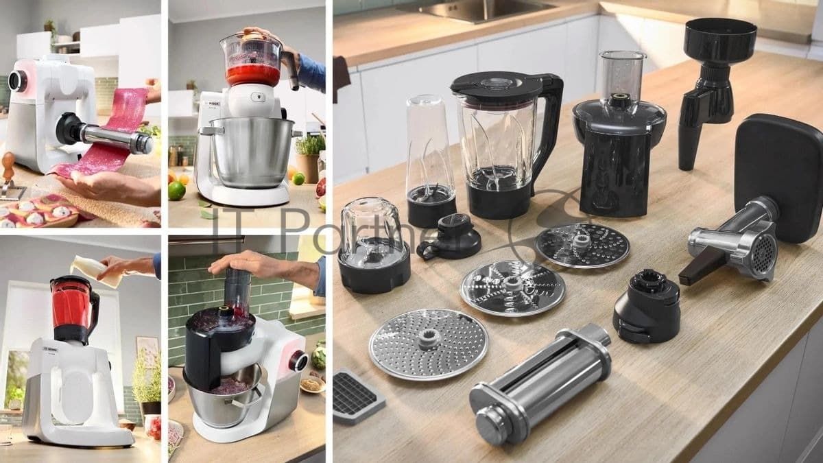 Кухонная машина Bosch MUMS6EW00 планетар.вращ. 1600Вт белый