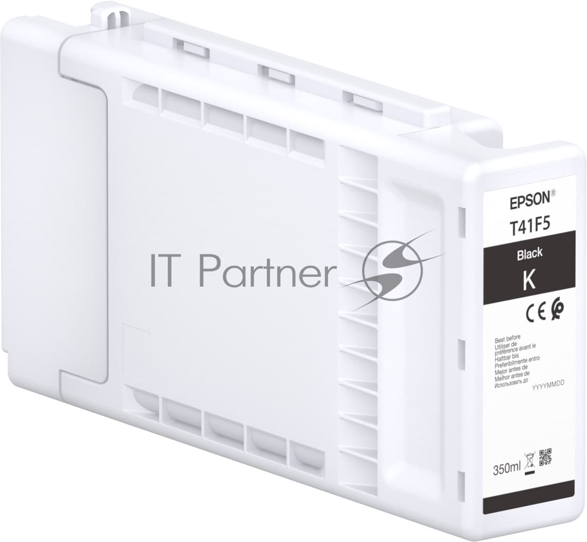 Картридж струйный Epson T41F540 (C13T41F540) Singlepack UltraChrome XD2 черный (350 мл) для Epson SureColor T3400, T3400N, T3405, T3405N, T5400, T5400M, T5405