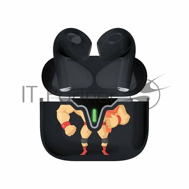 Наушники TWS QUMO LiFE "Wrestler" BT 0101 черный, вкладыши, Bluetooth, сенсорное управление, до 4 ч