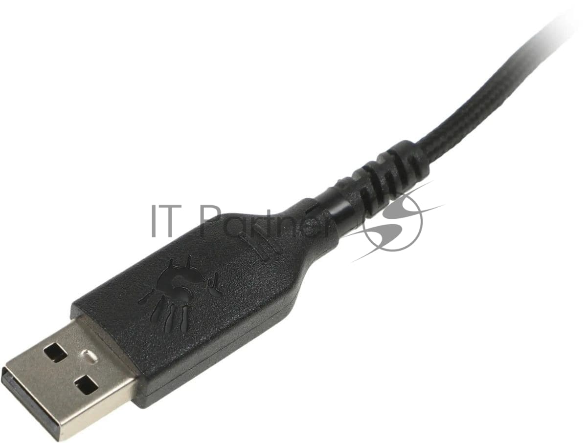 Клавиатура A4Tech Q100 черный USB for gamer LED (Q100 USB) кабель 1.8м