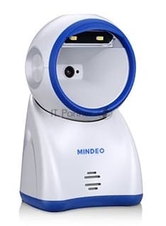 Сканер штрих-кода стационарный Mindeo MP725 1D/2D имидж, проводной, 45 скан/сек, USB, белый