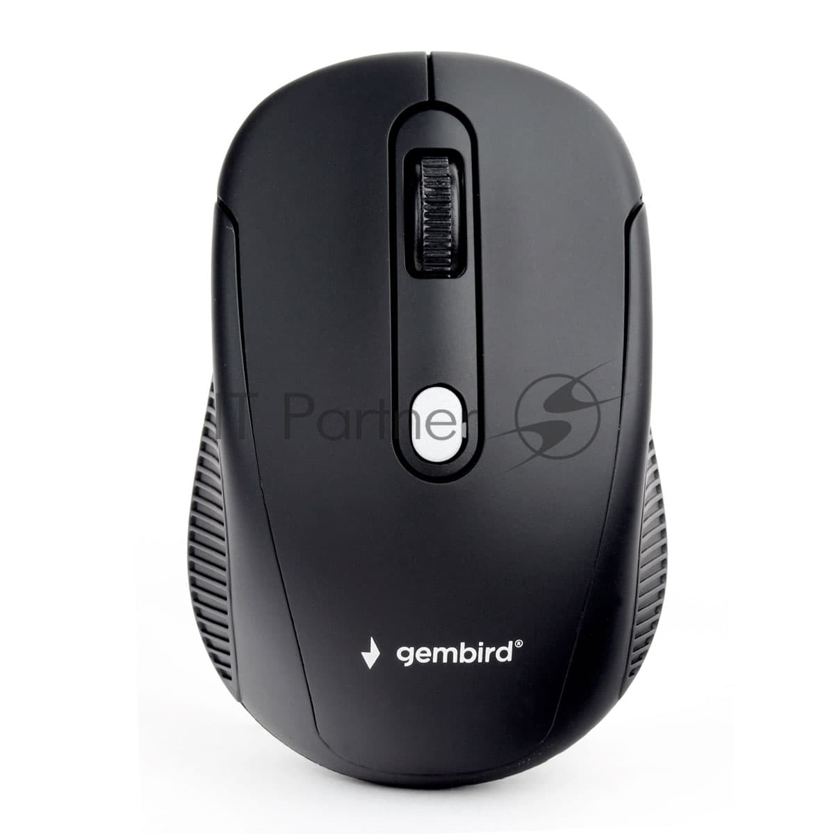 Мышь беспроводная Gembird MUSW-420 черный, 1600 dpi, радиоканал, USB, кнопки - 4