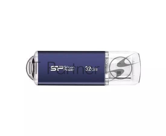 Флешка USB R/W 32Gb Silicon Power Ultima II, USB 2.0, Синий