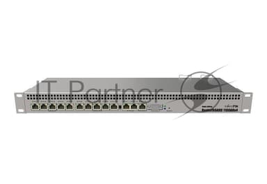 Маршрутизатор MikroTik RB1100AHx4 Dude Edition Ethernet-маршрутизатор, в стойку, 13x 1G Ethernet, 2x SATA3, 2x M.2