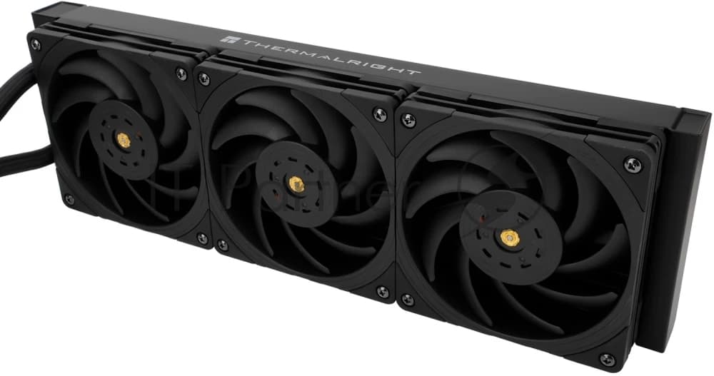 Система жидкостного охлаждения Thermalright Core Vision 360 Soc-AM5/AM4/1200/1700/1851 черный 4-pin 28.1dB Al LCD Ret (C-VISION-360-BL)