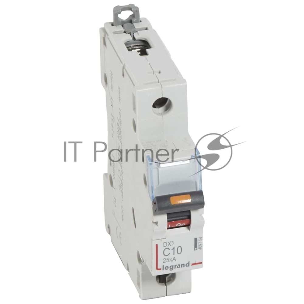 Выключатель автоматический дифференциального тока DX3 1П C10A 25кА