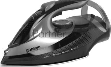 Утюг Gorenje SIH3200BKS черный, 3250 Вт, 40 г/мин, 250 г/мин, 420 мл