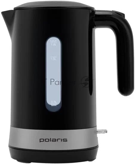 Чайник электрический Polaris PWK 1803C Water Way Pro, пластик Черный