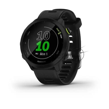 Умные часы Garmin Forerunner 55, 1.04" TFT (TN), 5G, Wi-Fi, Bluetooth, IP68, черный