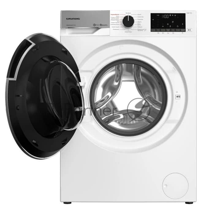 Стиральная машина Grundig GW7P510447W белая, загрузка фронтальная 10 кг, 1400 об/мин, класс A