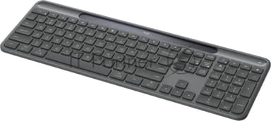Клавиатура Logitech Signature Slim Solar K980 беспроводная, Bluetooth, серый