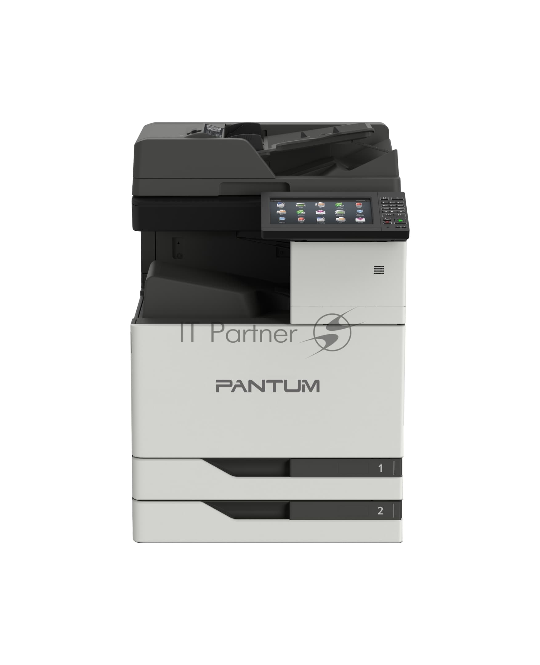 МФУ лазерное Pantum M9706DN (ч/б, А3, 65 стр/мин, 1200dpi, 1.2 GHz, 2Gb, ADF150, Duplex, LAN, USB, лоток 2х500 листов, старт.кар 18500 стр.)