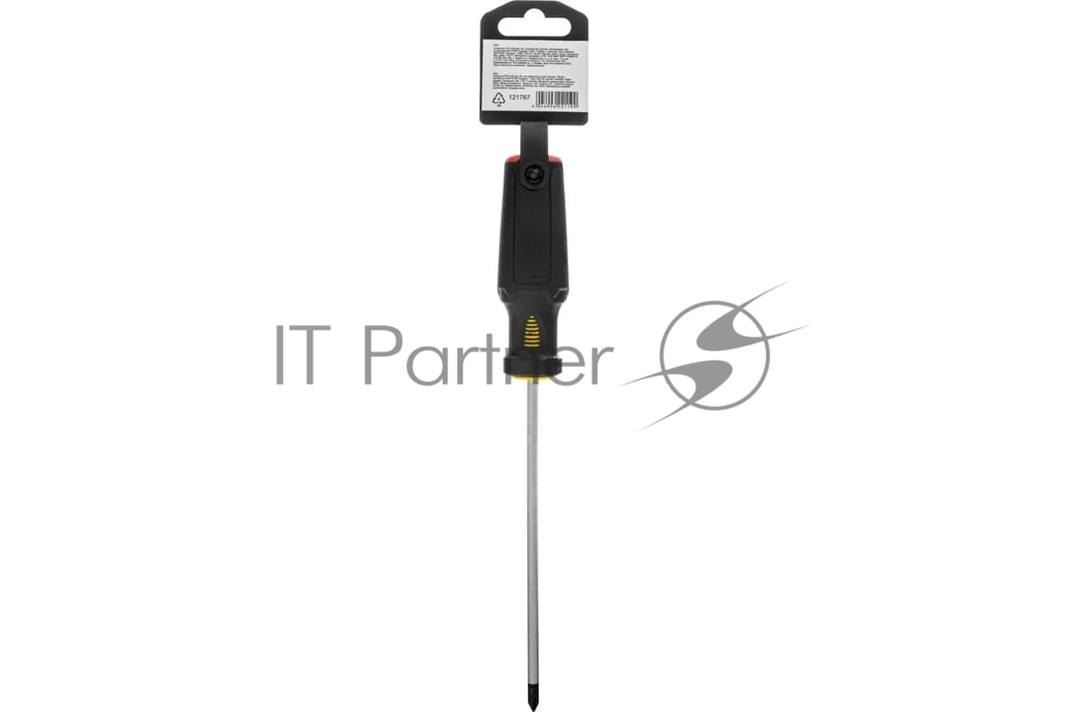 Отвертка Denzel PH1х150 мм, S2, 3к рукоятка