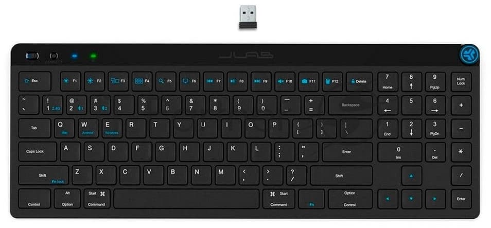 Беспроводная клавиатура JBuds Keyboard
(IEUKJBUDSKEYRBLK4/KJBUDSKEYRBLK4)