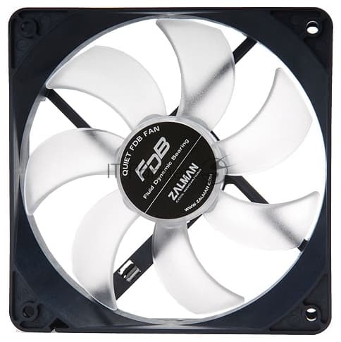 Вентилятор для корпуса Zalman ZM-F3 FDB (SF) черный, 120 мм, 1200 об/мин, 23 дБ, 3 pin