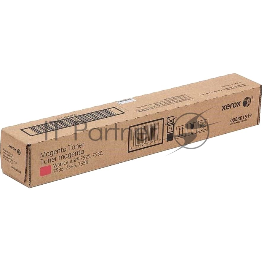 Картридж лазерный Xerox 006R01519 пурпурный для Xerox WC7545/7556 (15000 стр.)