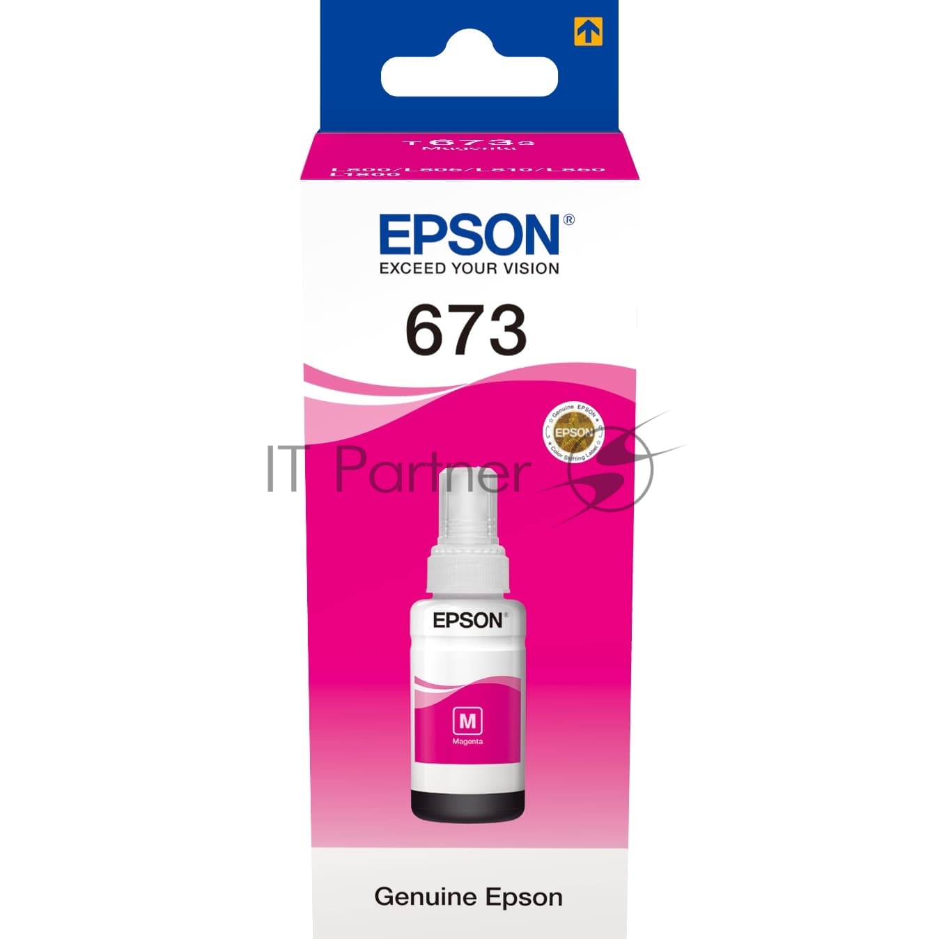 Чернила для Epson C13T67334A L800 (magenta) 70 мл