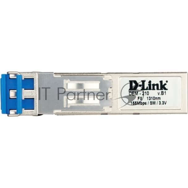Модуль D-Link <DEM-210> 1х100Base-FX SM 15km для DЕS-1228/52/P, DЕS-3028/52/P, DЕS-3612