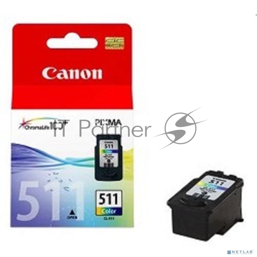 Картридж Canon CL-511 цветной Pixma MP240/MP260/MP480 (ориг.)