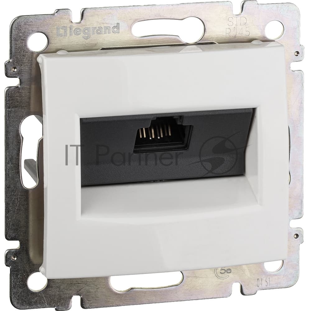 Компьютерная розетка Legrand Valena 774230, белая RJ45 5 кат UTP