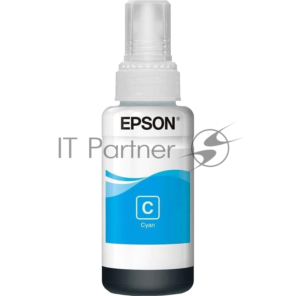 EPSON C13T66424A/C13T664298 Чернила для L100 (cyan) 70 мл